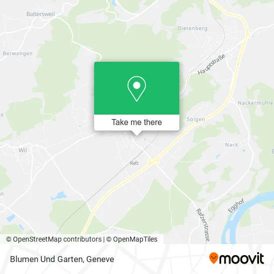 Blumen Und Garten map