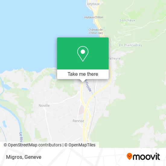 Migros map
