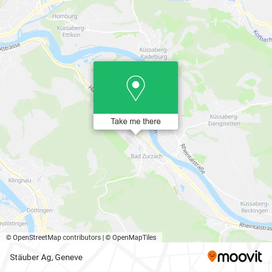 Stäuber Ag map