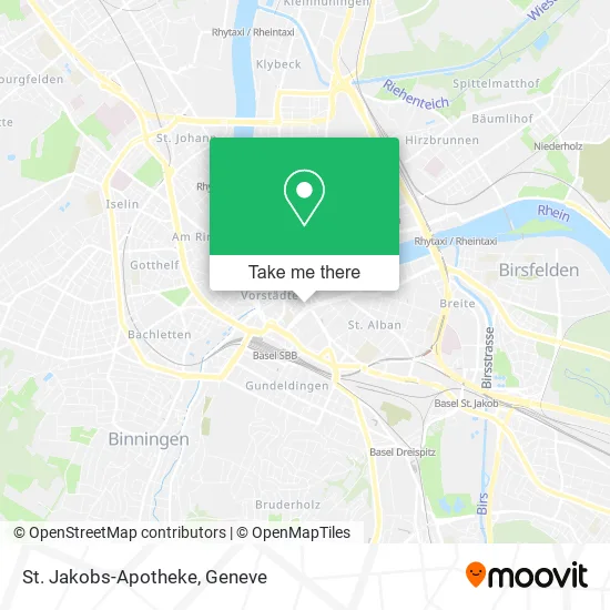 St. Jakobs-Apotheke map