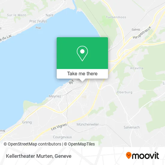 Kellertheater Murten map