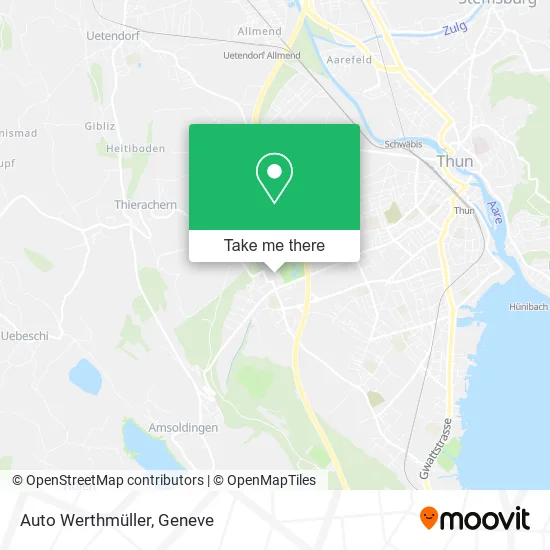 Auto Werthmüller map