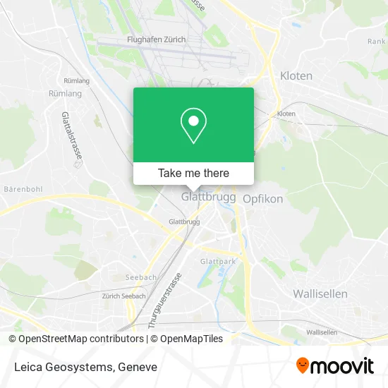 Leica Geosystems map