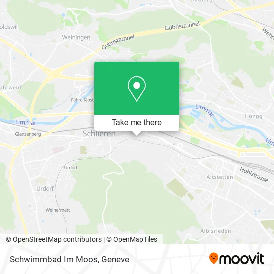 Schwimmbad Im Moos map