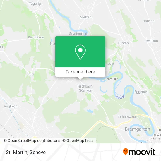 St. Martin map
