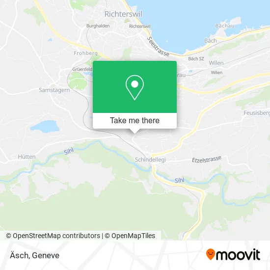 Äsch map