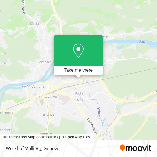 Werkhof Valli Ag map