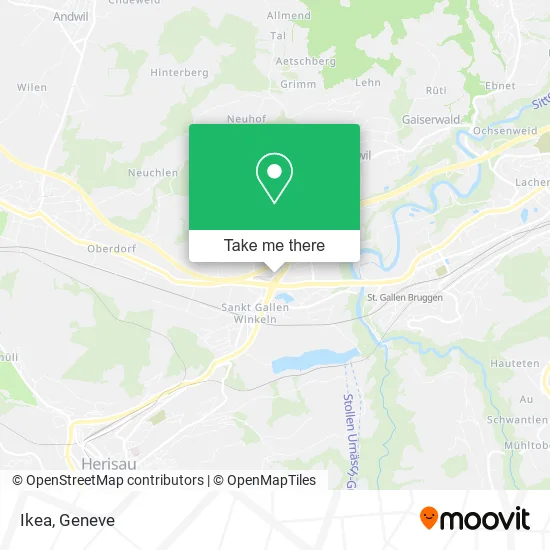 Ikea map