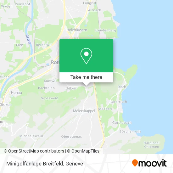 Minigolfanlage Breitfeld map