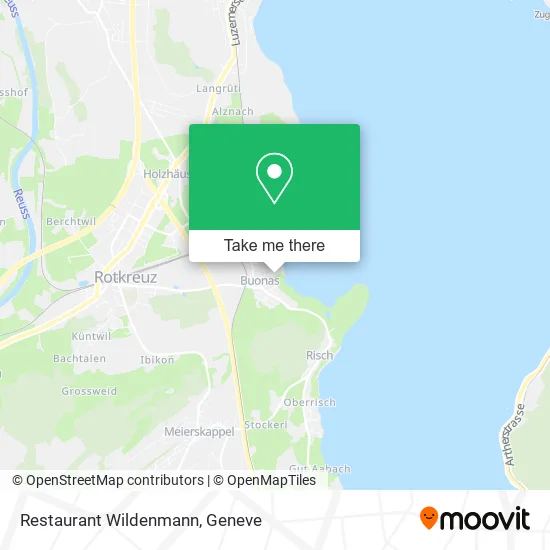 Restaurant Wildenmann map