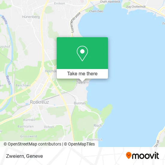 Zweiern map
