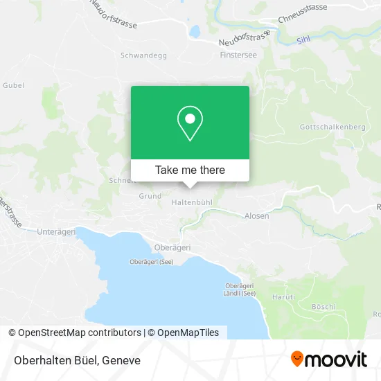 Oberhalten Büel map