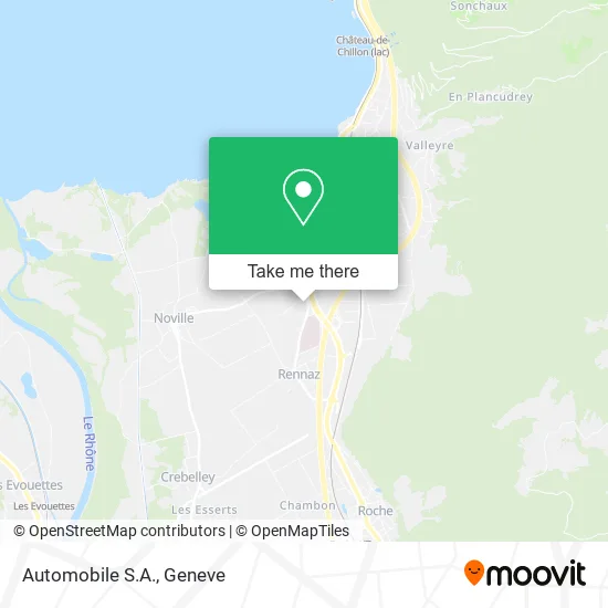 Automobile S.A. map