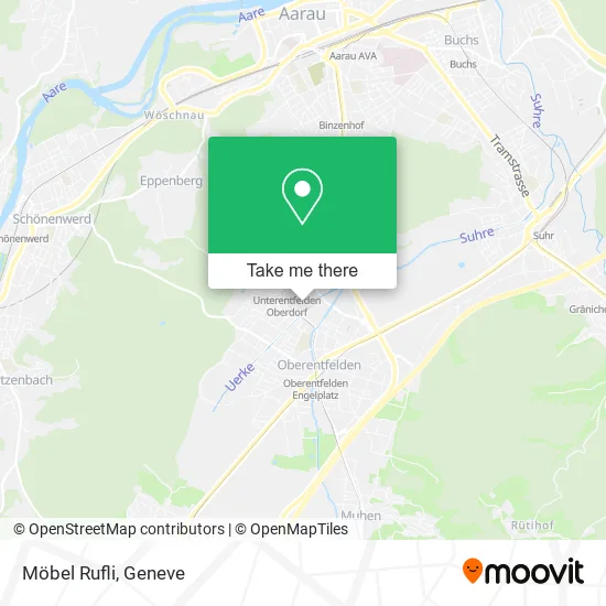 Möbel Rufli map