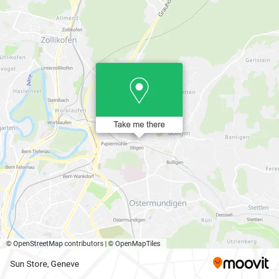 Sun Store map