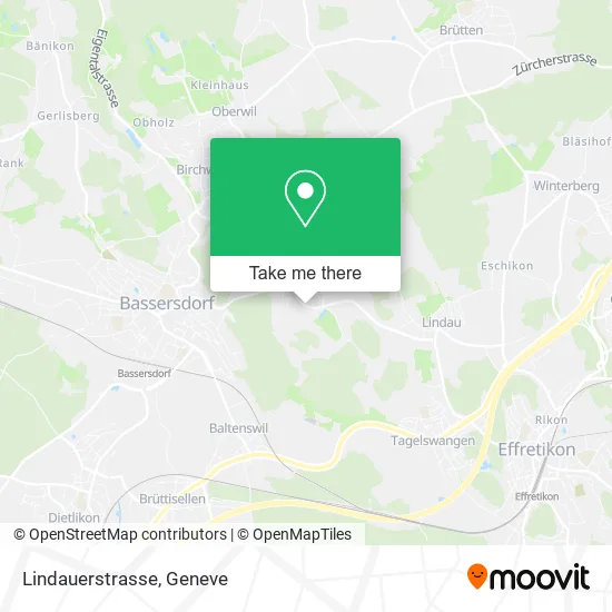 Lindauerstrasse map