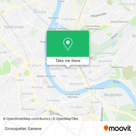 Grosspeter map