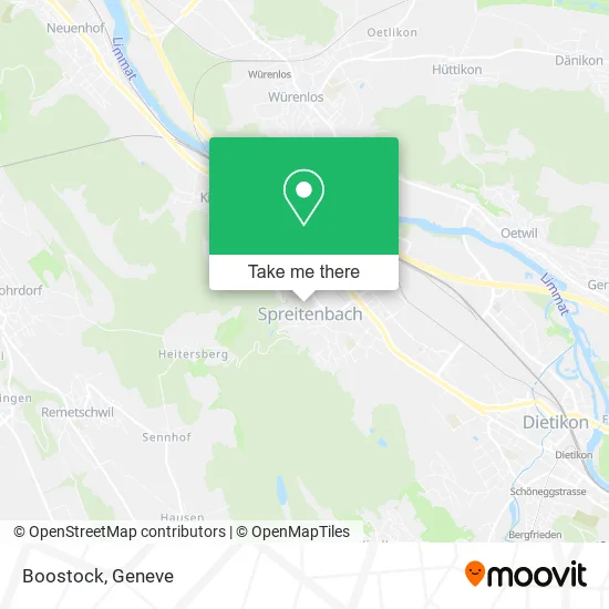 Boostock map