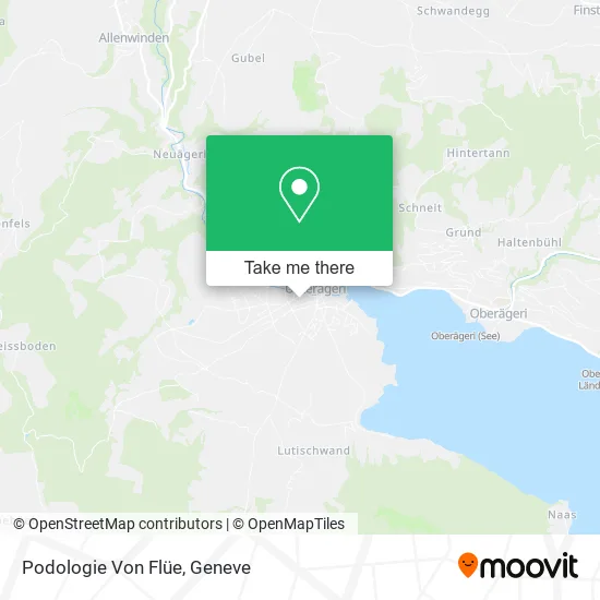 Podologie Von Flüe map