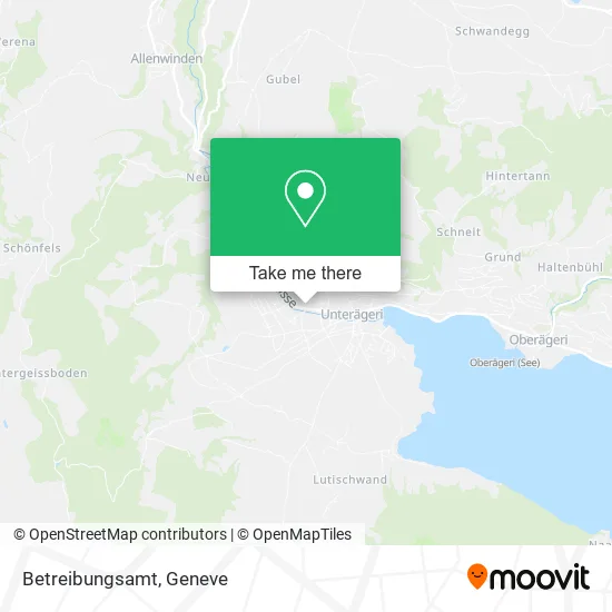 Betreibungsamt plan