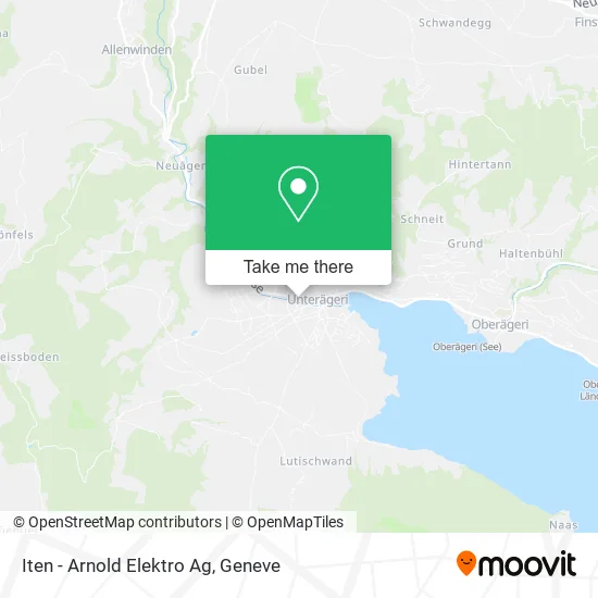 Iten - Arnold Elektro Ag map