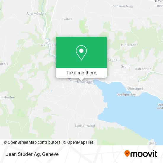 Jean Studer Ag map
