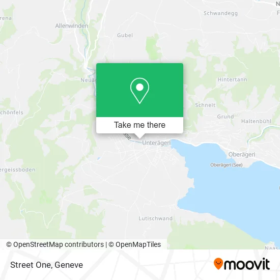 Street One map