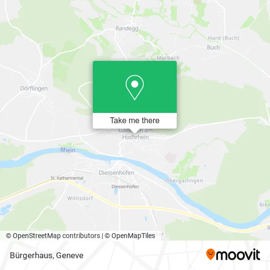 Bürgerhaus map