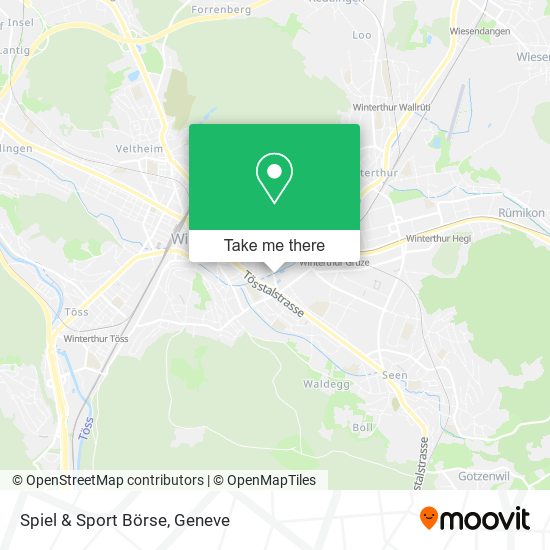 Spiel & Sport Börse map