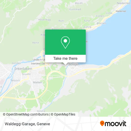 Waldegg-Garage map