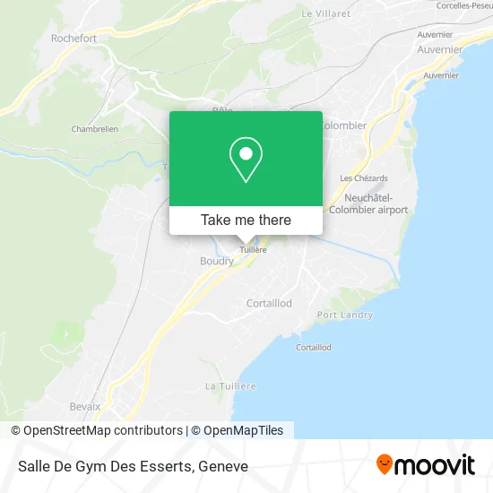 Salle De Gym Des Esserts map