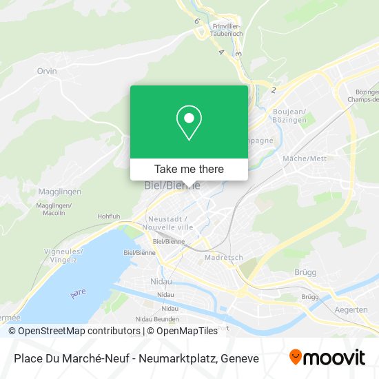 Place Du Marché-Neuf - Neumarktplatz map