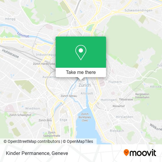 Kinder Permanence map