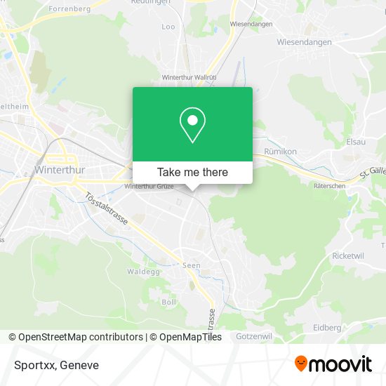 Sportxx map