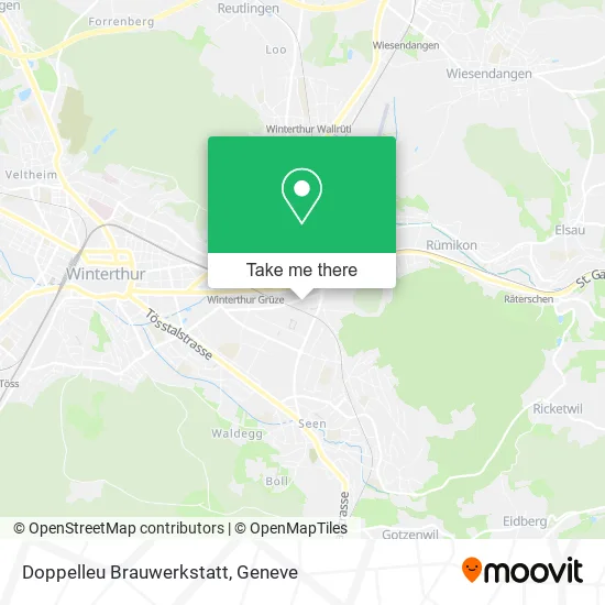 Doppelleu Brauwerkstatt map