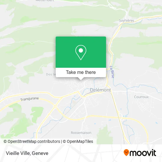 Vieille Ville plan