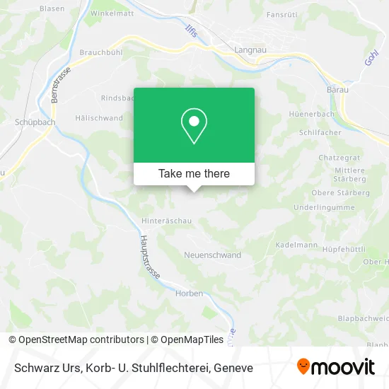 Schwarz Urs, Korb- U. Stuhlflechterei map