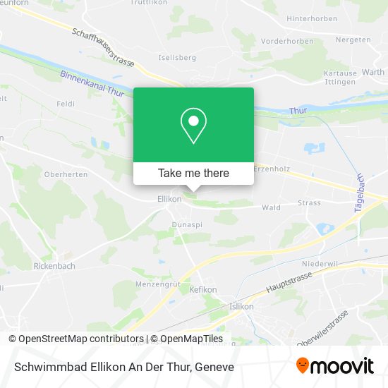 Schwimmbad Ellikon An Der Thur map