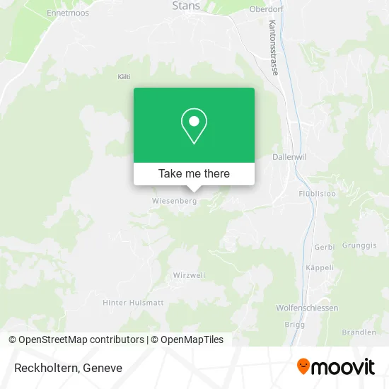 Reckholtern map
