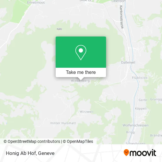 Honig Ab Hof map