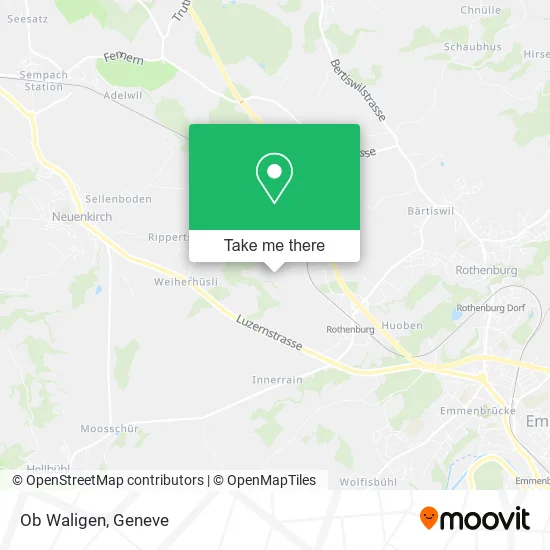 Ob Waligen map