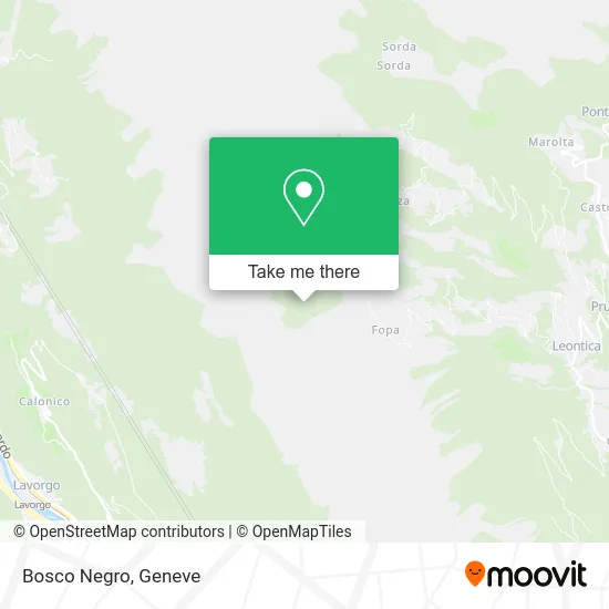 Bosco Negro map