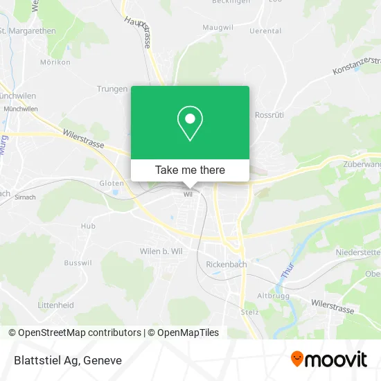 Blattstiel Ag map