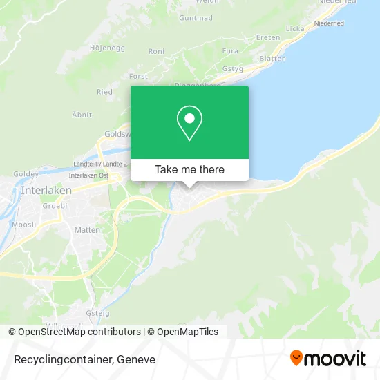 Recyclingcontainer map
