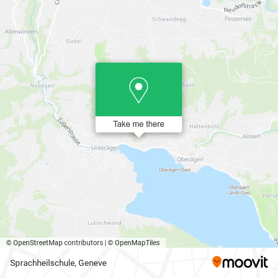 Sprachheilschule map