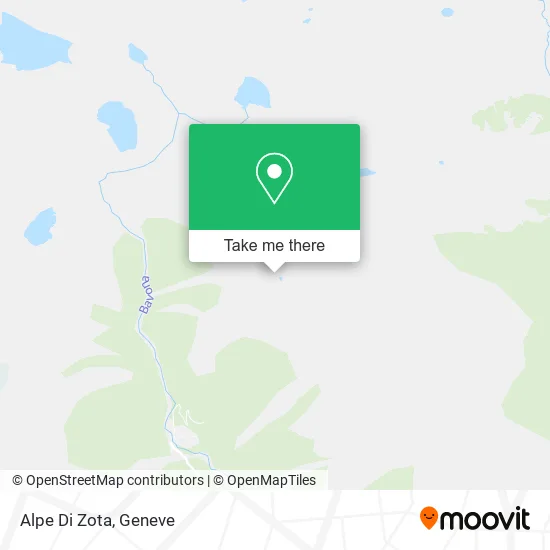 Alpe Di Zota map