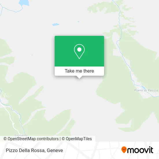 Pizzo Della Rossa map