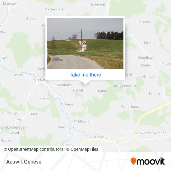 Auswil map