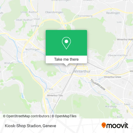 Kiosk-Shop Stadion map