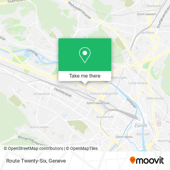 Route Twenty-Six map